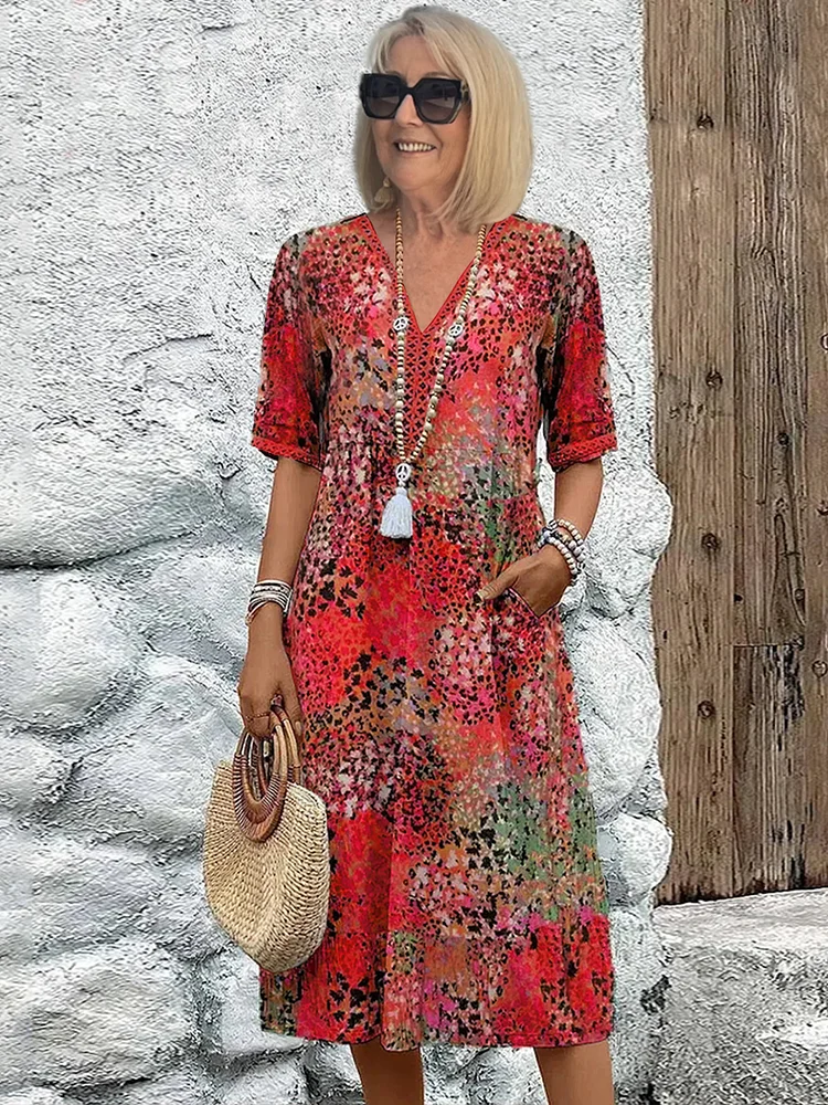 Lia - Midi jurk voor dames