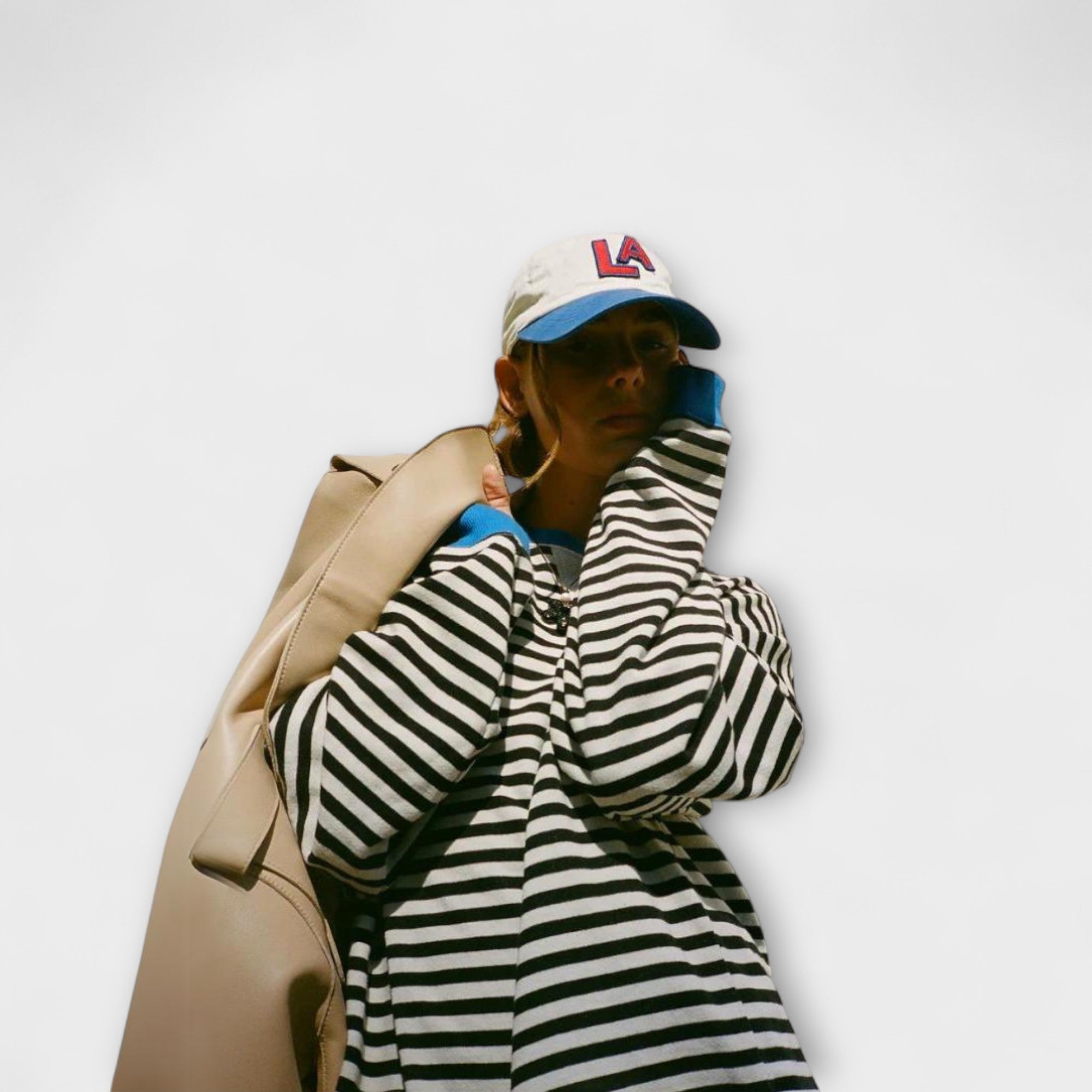 Mary - Gestreept Oversized Sweatshirt