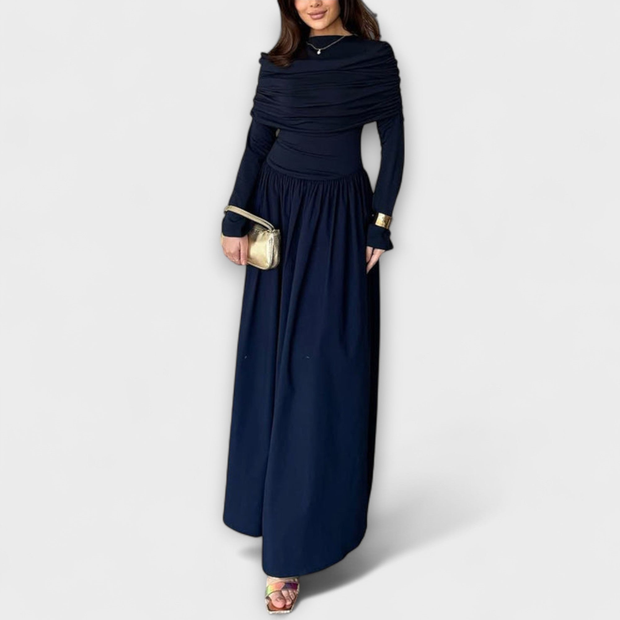 Jessica - relaxed pleated dress