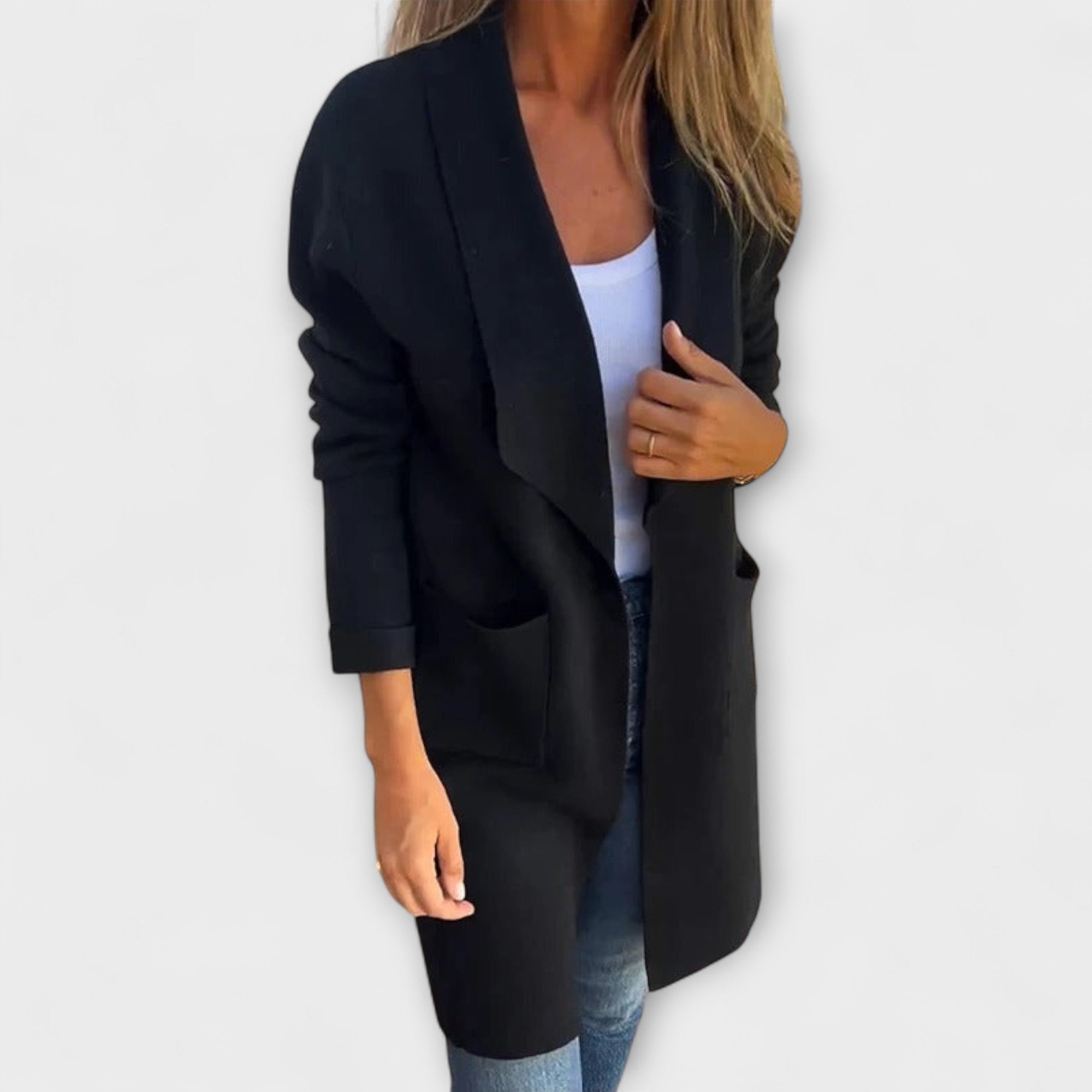 Libi – Getailleerde Cardigan Jas