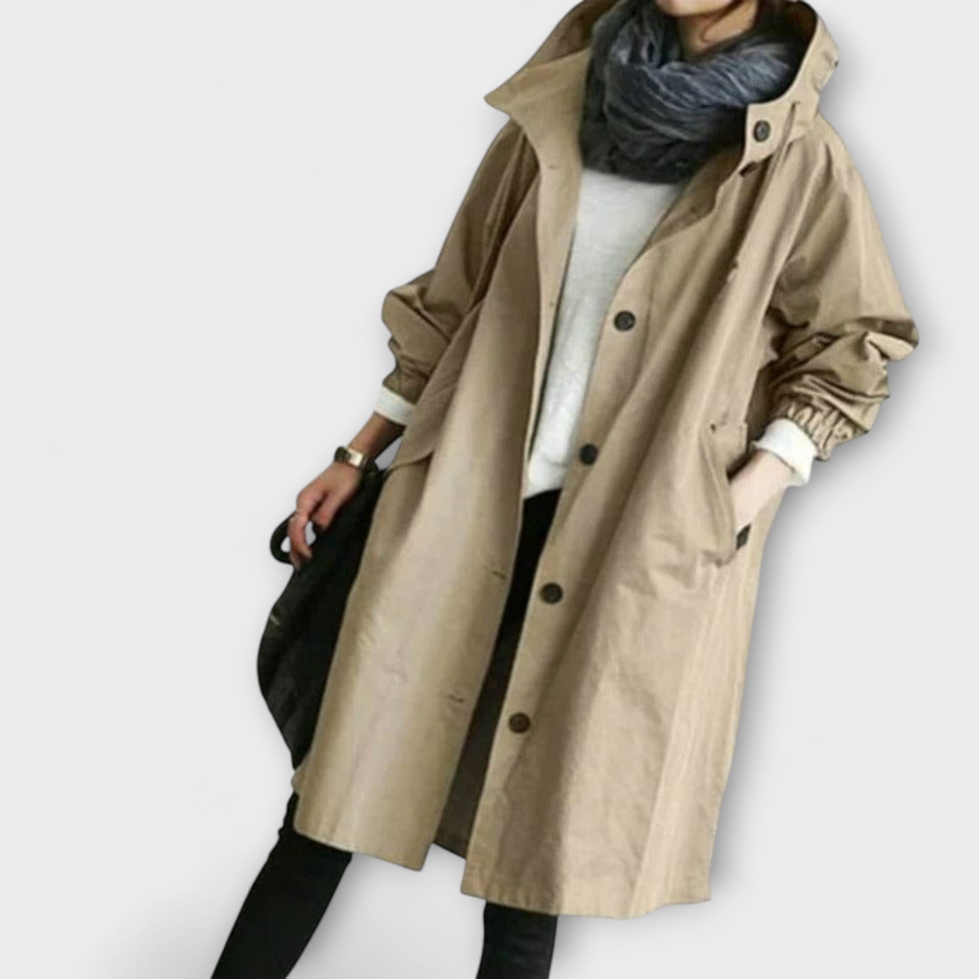 Andréa - Elegante trenchcoat