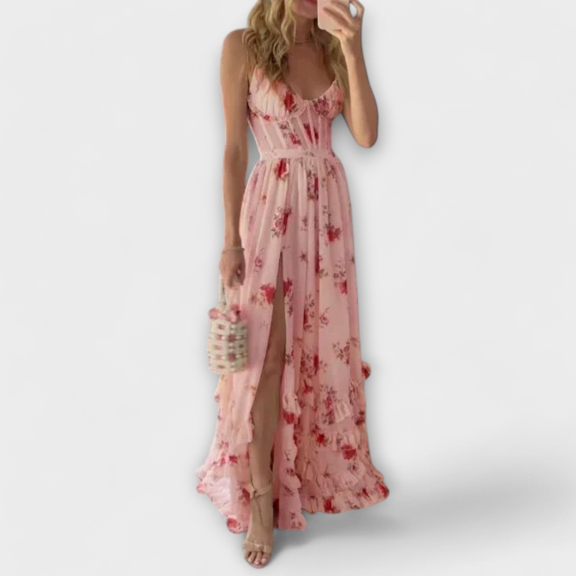 Hazel - Jurk met bloemenprint