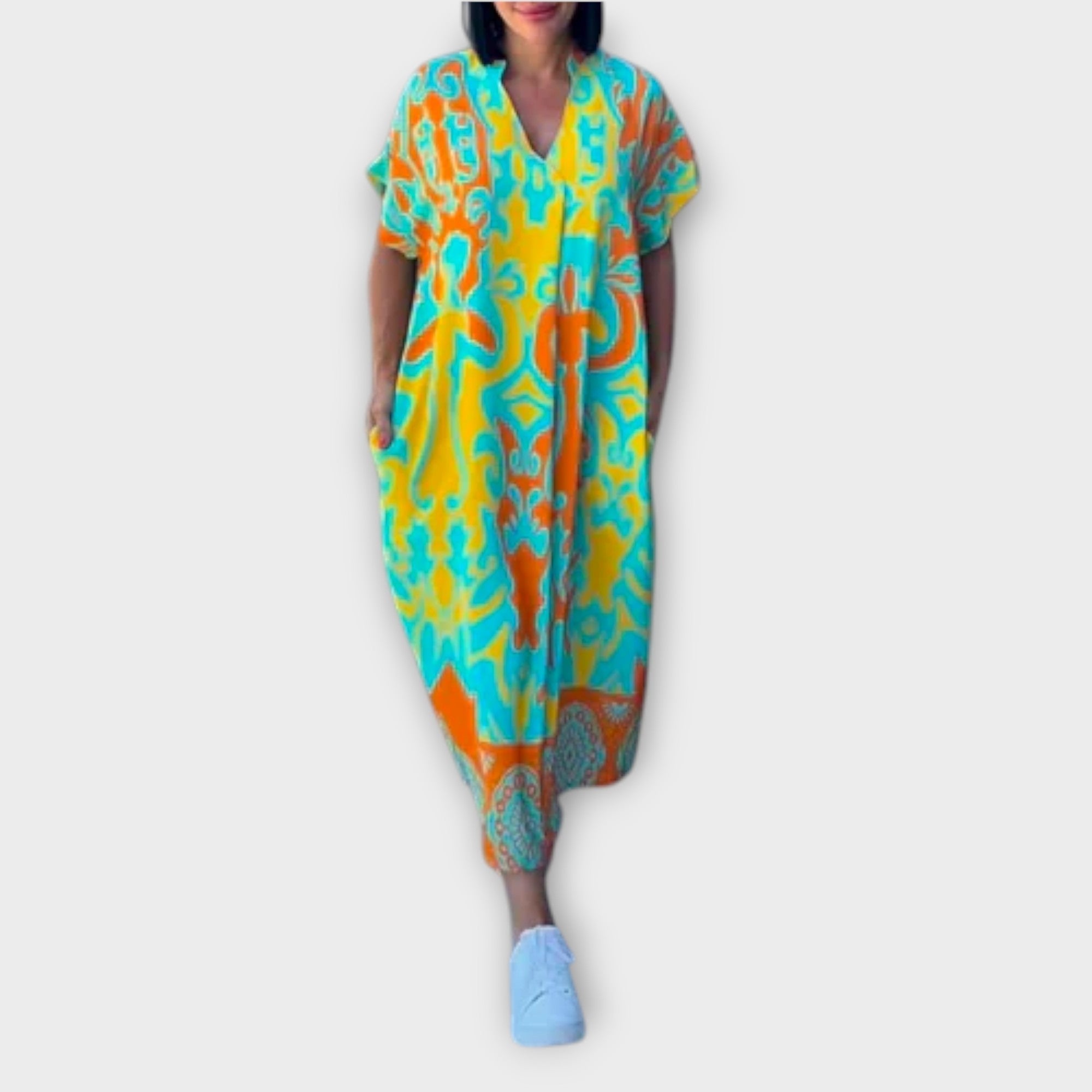 Elena - Elegante bloemenjurk