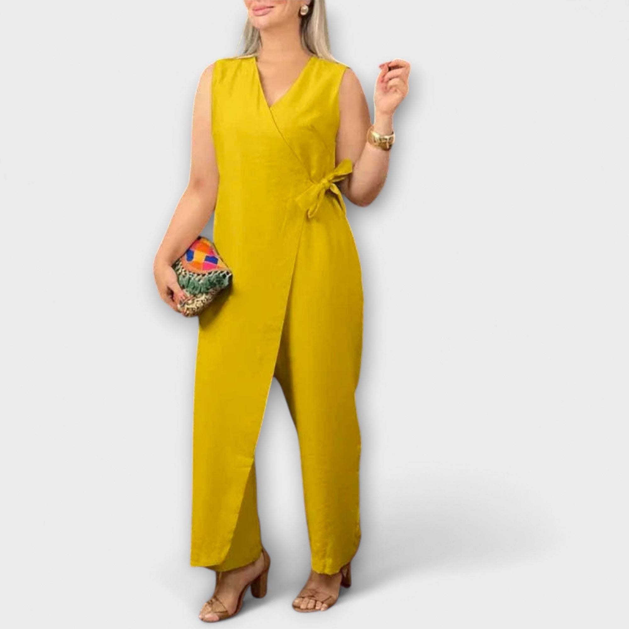 Inés - Chique jumpsuit met V-hals