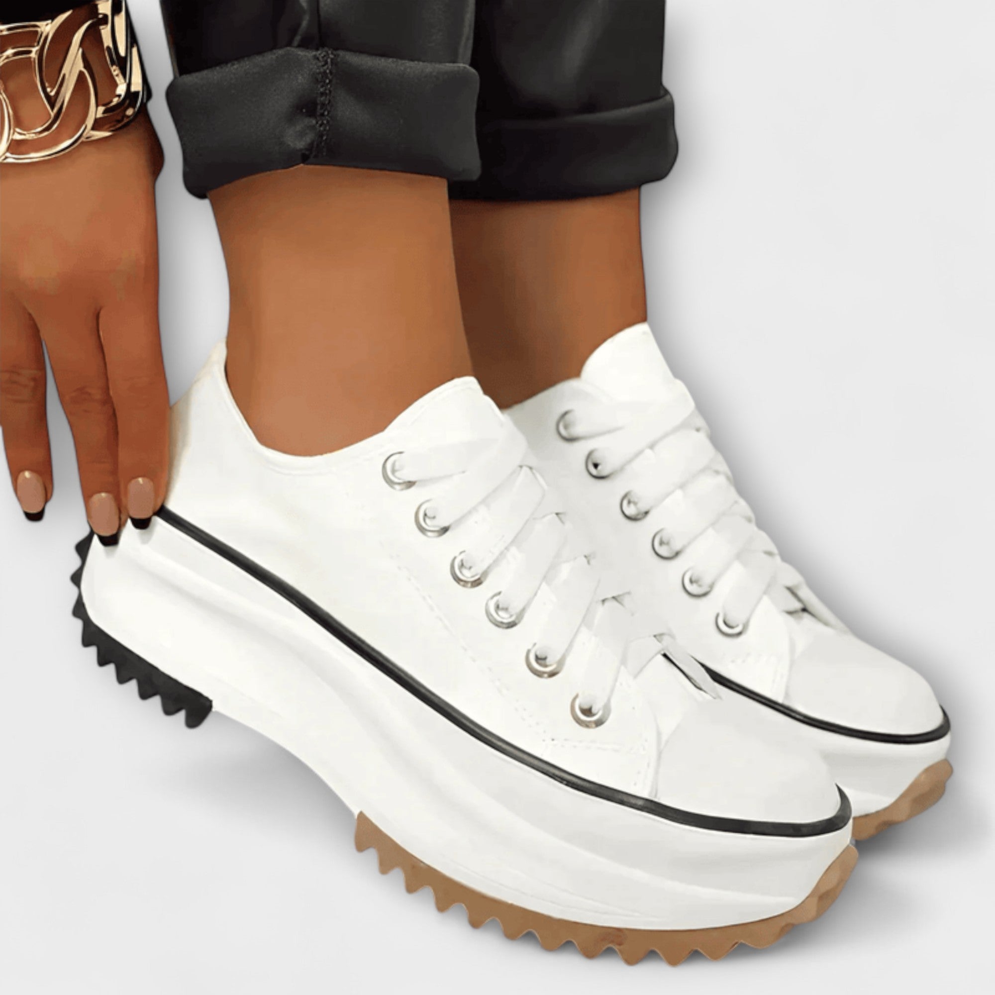 Jinky - Trendy Plateauveterschoenen