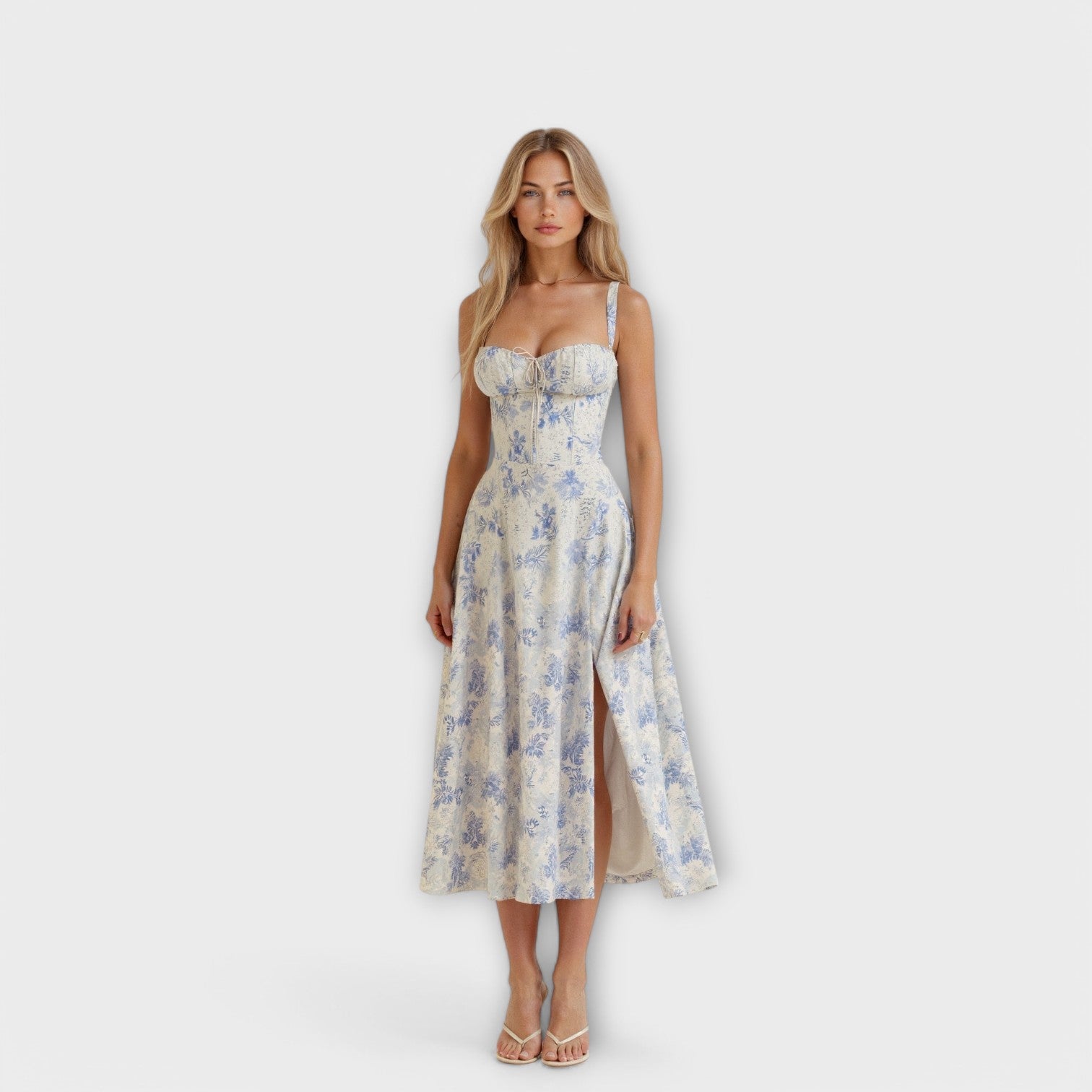 Kiana - Corset Mididress