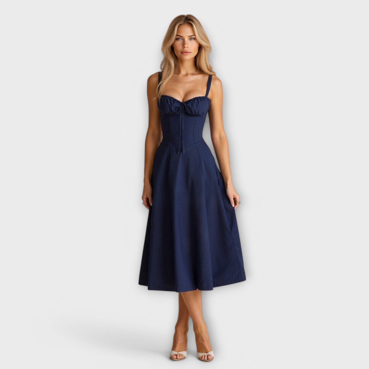 Kiana - Corset Mididress