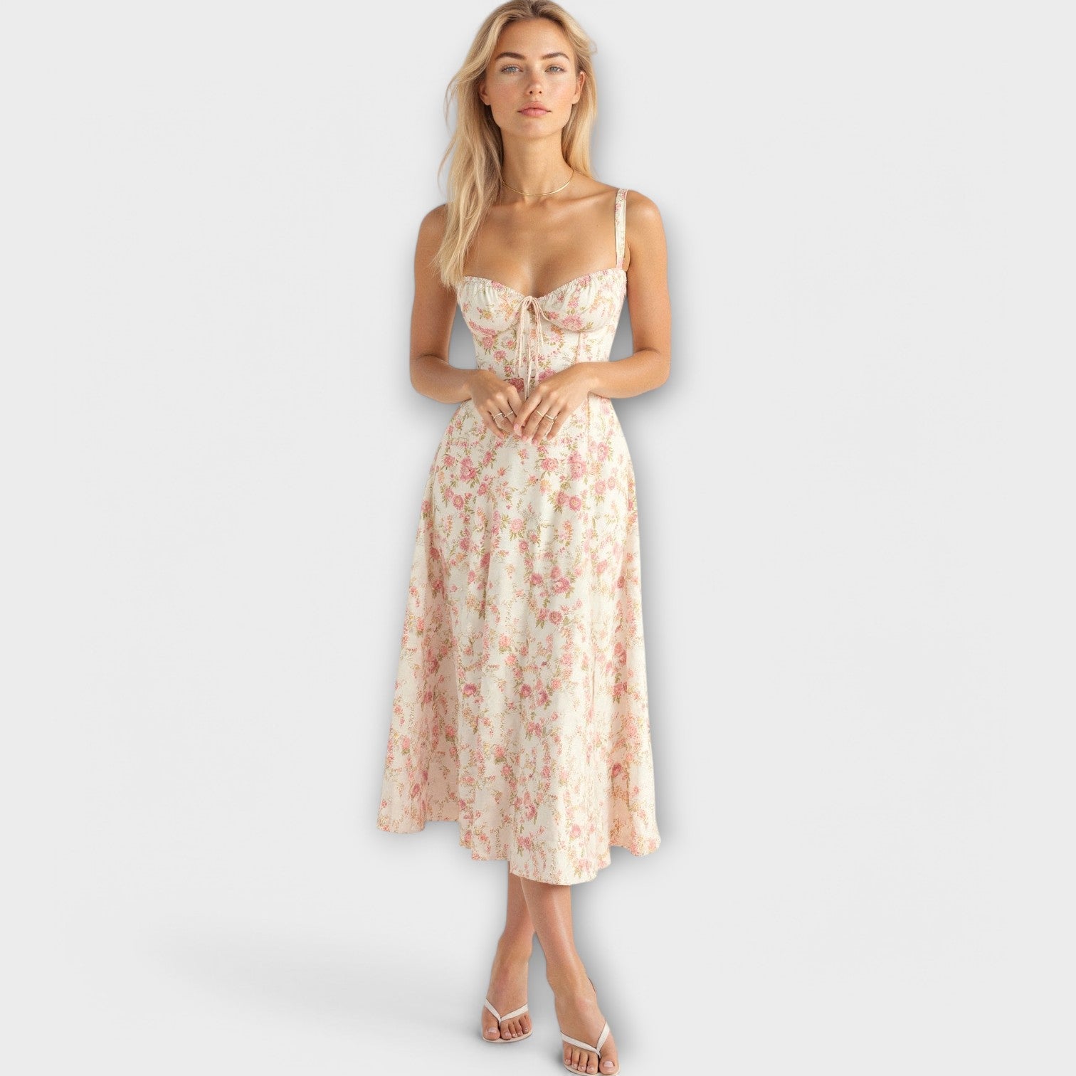 Kiana - Corset Mididress
