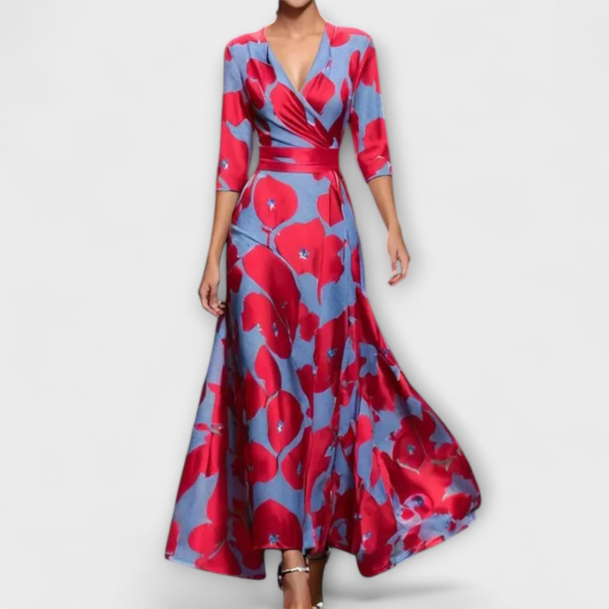Alma - Elegante Jurk met Mouwdesign voor Dames