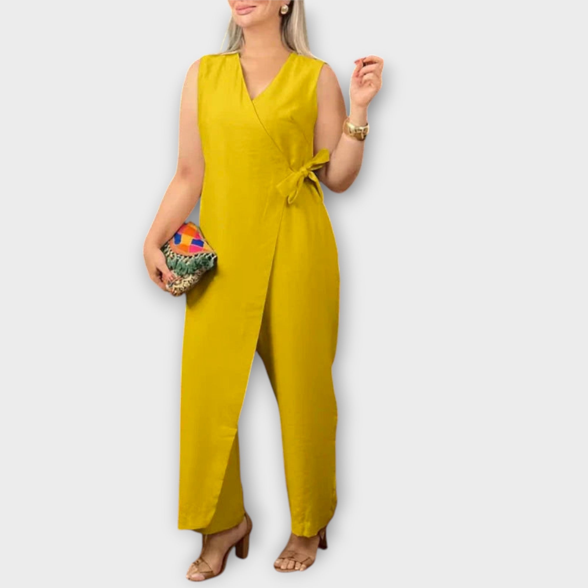 Lilianna - Elegante jumpsuit met wikkelstijl