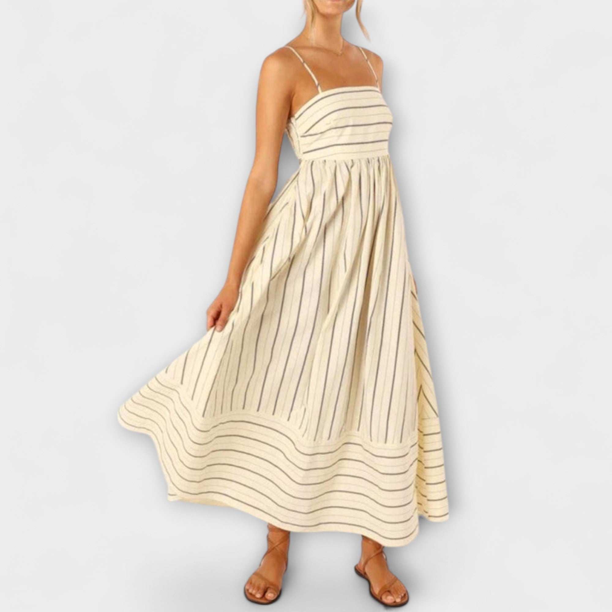 Svea - Maxi-jurk in Bare Bloom