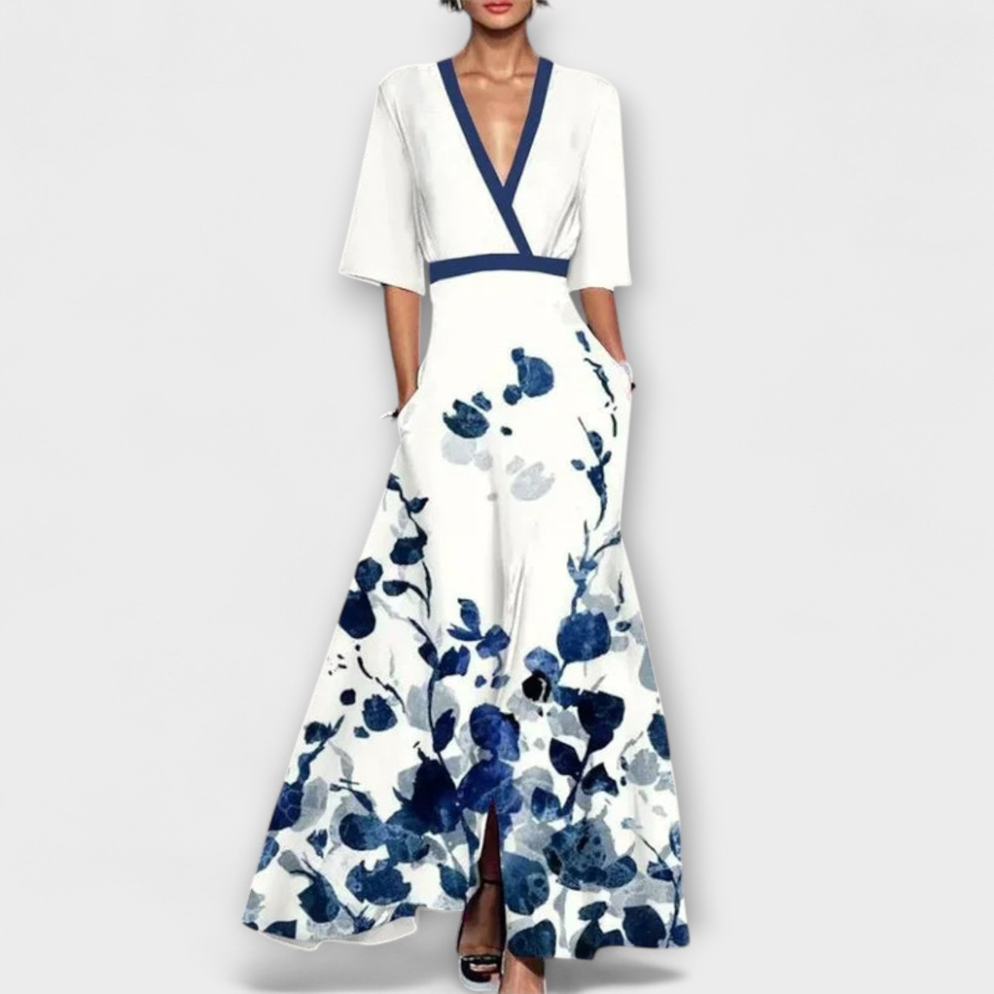 Alma - Elegante Jurk met Mouwdesign voor Dames