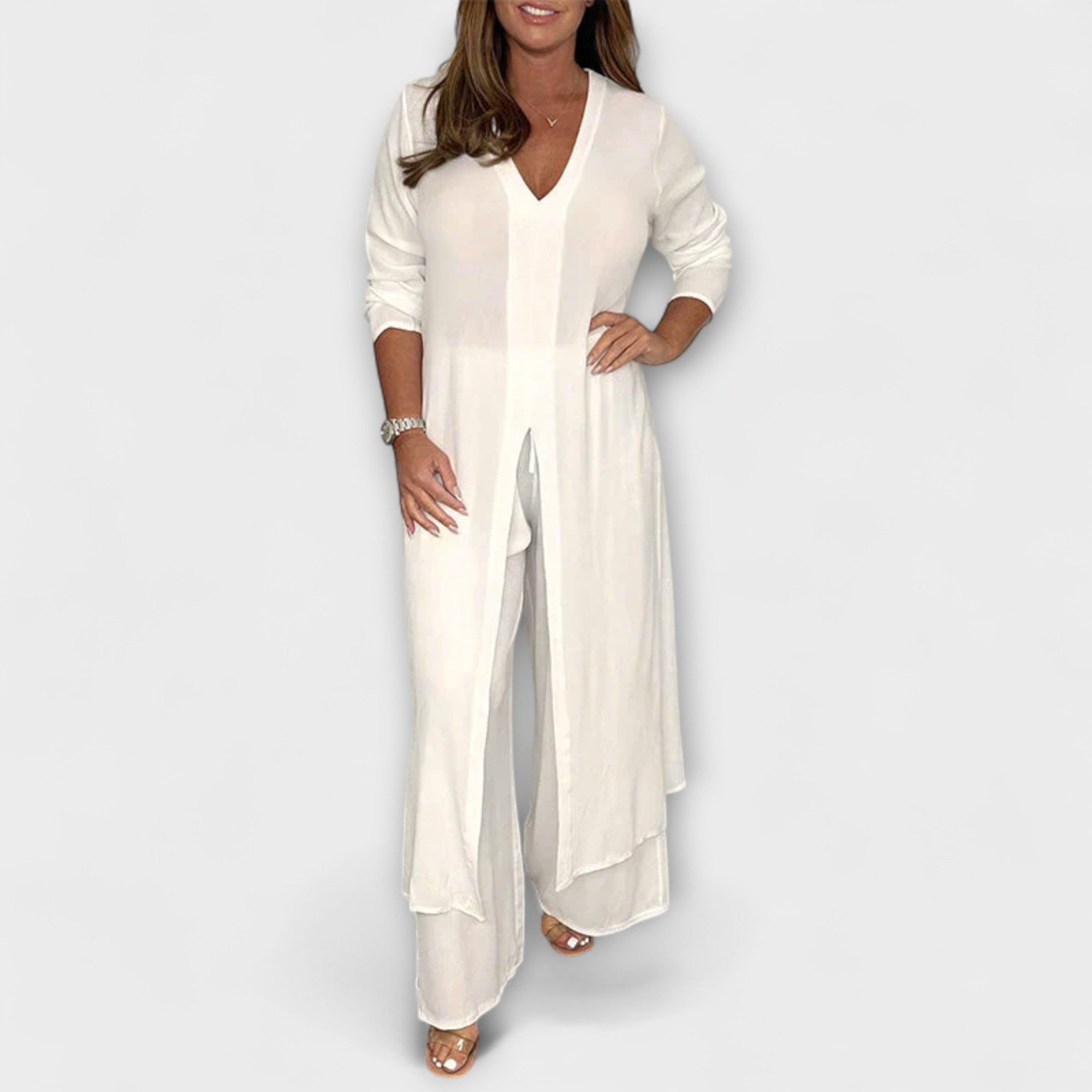 Tweedelige stijlvolle dames co-ord set